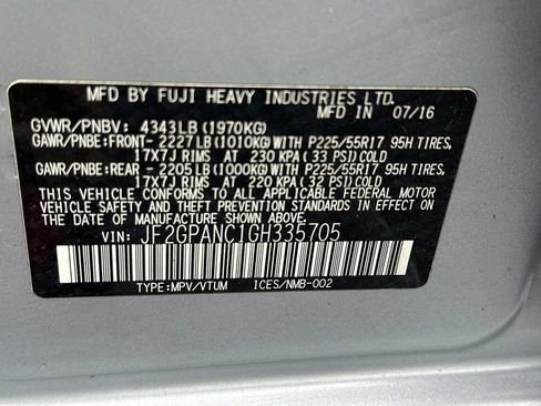 Used 2016 Subaru Crosstrek 2.0i Limited AWD/4WD image 18