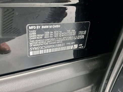 Used 2024 BMW XM AWD/4WD image 34