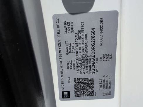 Used 2024 Chevrolet Silverado 1500 W/T w/ WT Fleet Convenience Package image 27