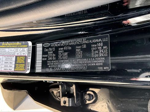 Certified 2024 Hyundai Tucson SEL AWD/4WD image 33