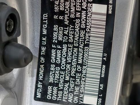 Used 2020 Honda Civic EX image 37