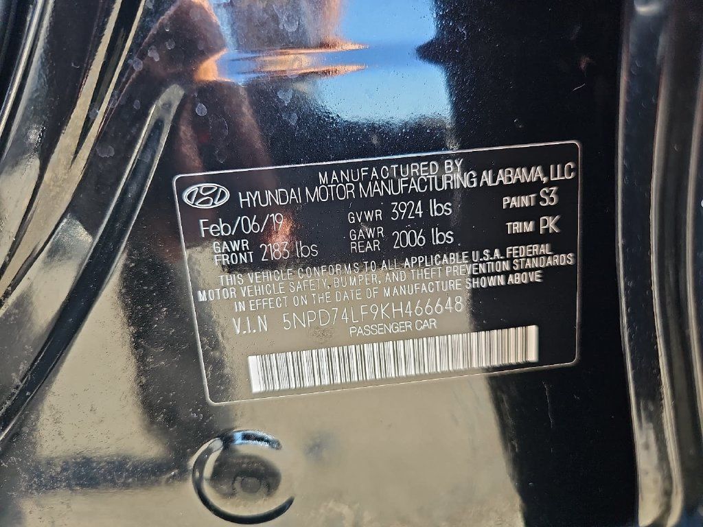 Used 2019 Hyundai Elantra SE FWD image 40