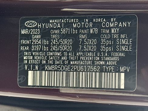 Used 2023 Hyundai Palisade Limited w/ Winter Package image 35