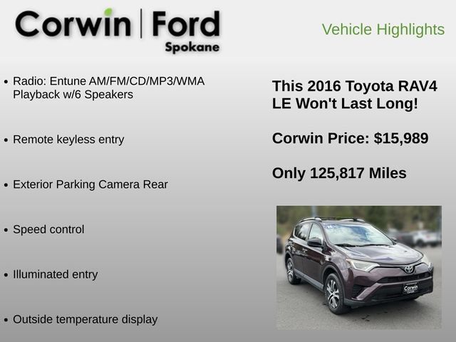 Used 2016 Toyota RAV4 LE AWD/4WD image 6