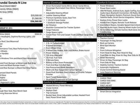 New 2025 Hyundai Sonata N Line image 4