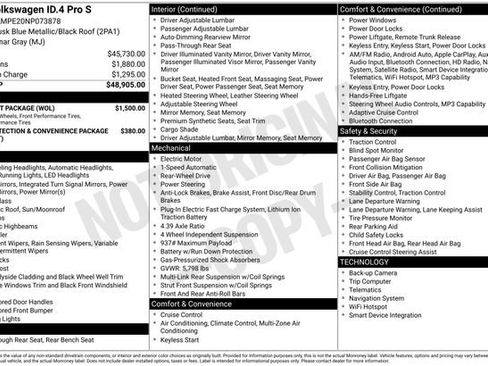 Certified 2022 Volkswagen ID.4 Pro S w/ Gradient Package image 26