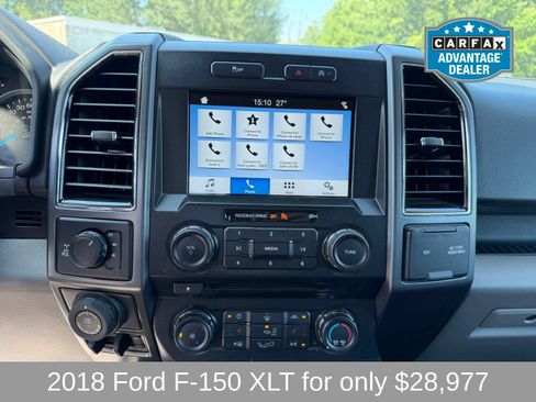 Used 2018 Ford F150 XLT w/ Equipment Group 302A Luxury AWD/4WD image 12