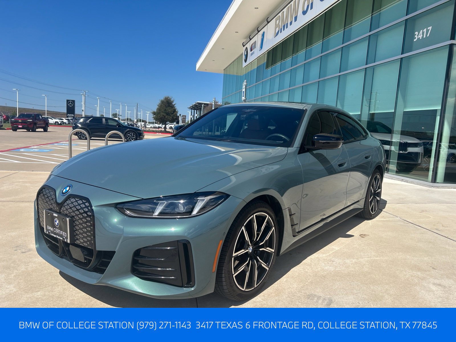 Certified 2025 BMW i4 xDrive40i w/ M Sport Package AWD/4WD image 1