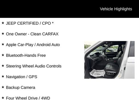 Used 2024 Jeep Grand Cherokee Overland w/ Adv Protech Group III AWD/4WD image 11