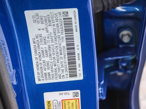 Certified 2023 Honda Civic EX image 29