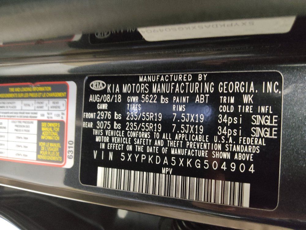Used 2019 Kia Sorento SX AWD/4WD image 33