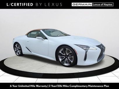 Certified 2021 Lexus LC 500 Convertible w/ Touring Package