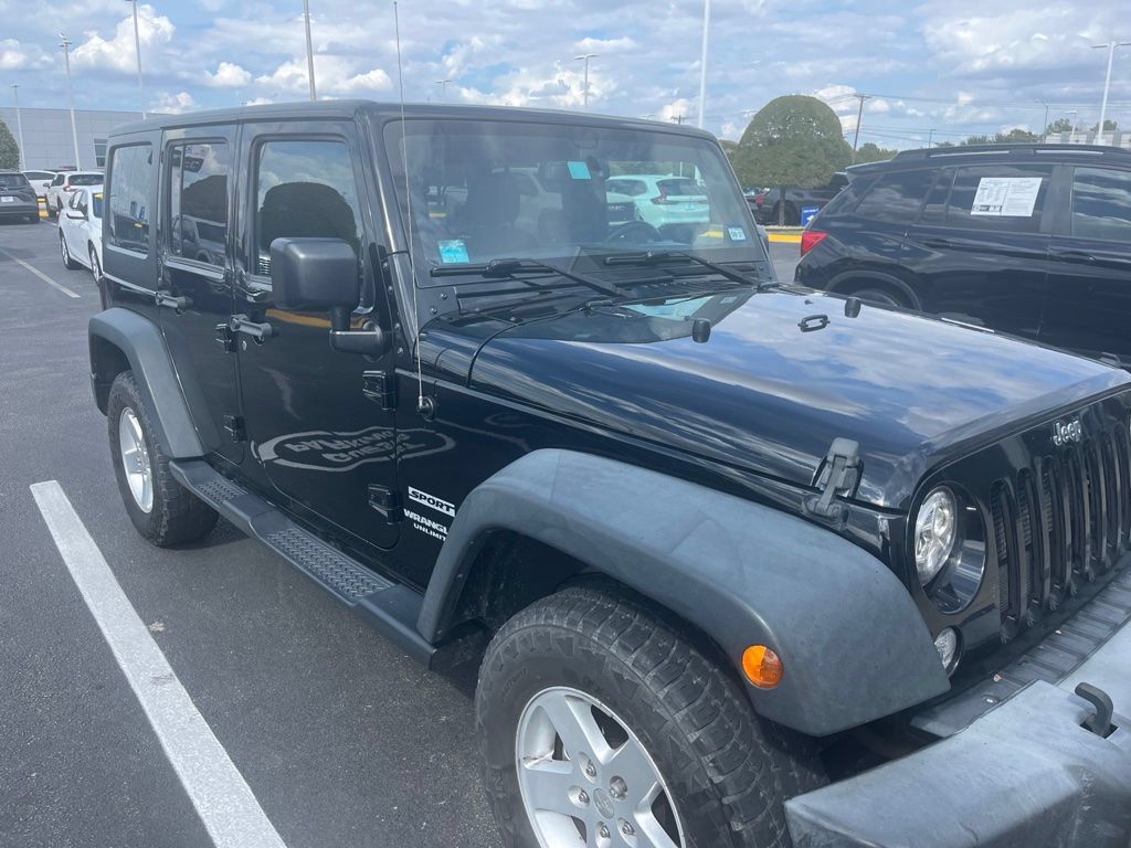 Used 2017 Jeep Wrangler Unlimited Sport w/ Quick Order Package 24S AWD/4WD image 3