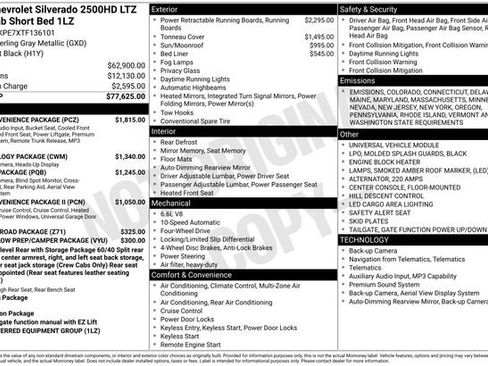 New 2026 Chevrolet Silverado 2500 LTZ w/ LTZ Convenience Package image 27