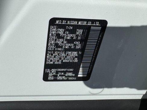 Used 2024 Nissan Armada SL w/ Cargo Package image 28