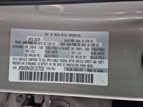 Certified 2025 MAZDA CX-90 Plug-In Hybrid w/ Preferred image 28