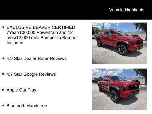 Used 2024 Toyota Tacoma TRD Off-Road AWD/4WD image 6
