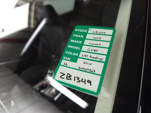 Used 2025 Genesis GV80 3.5T Prestige AWD/4WD image 45