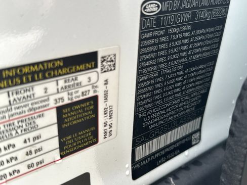 Used 2020 Land Rover Range Rover AWD/4WD image 25