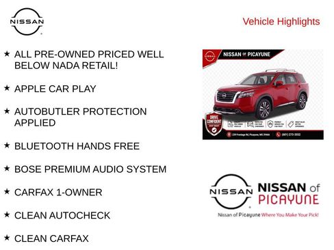 Used 2025 Nissan Pathfinder Platinum w/ Cargo Package FWD image 11