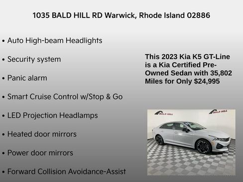 Used 2023 Kia K5 GT-Line w/ GT-Line Premium Package image 20