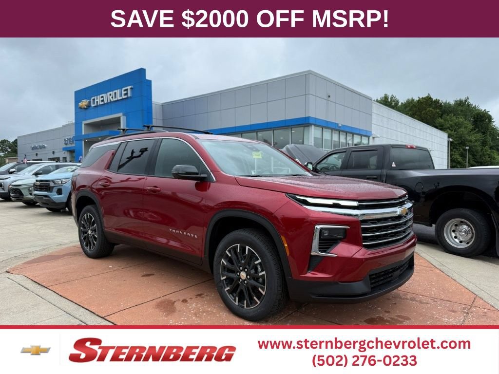 New 2026 Chevrolet Traverse LT w/ Sun and Wheel Package FWD image 1