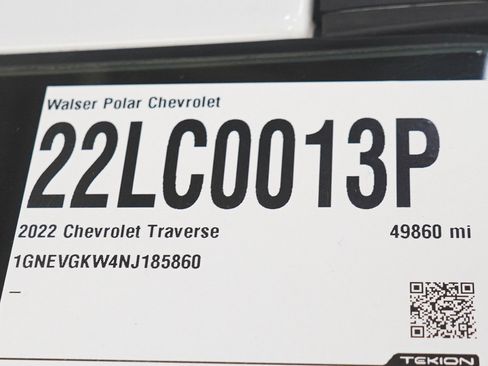 Used 2022 Chevrolet Traverse LT AWD/4WD image 31