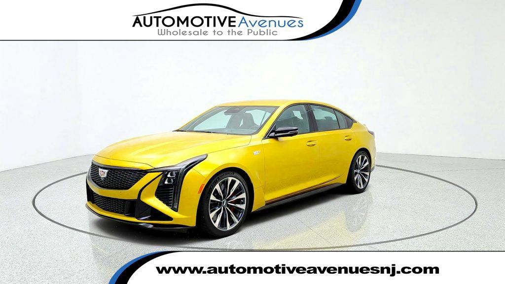 Used 2025 Cadillac CT5 V Blackwing w/ Parking Package RWD image 1