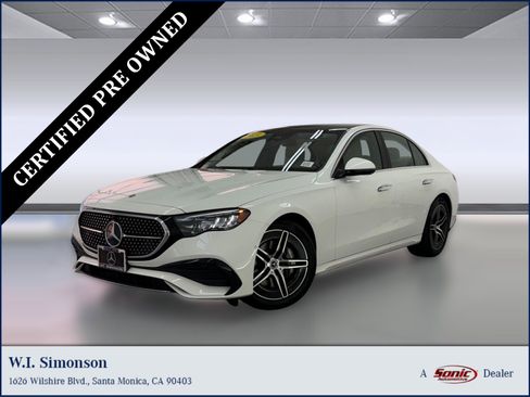 Used 2025 Mercedes-Benz E 450 4MATIC Sedan image 1