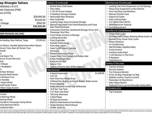 Used 2016 Jeep Wrangler Sahara image 5