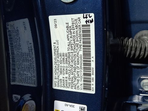 Certified 2024 Honda Accord EX image 20
