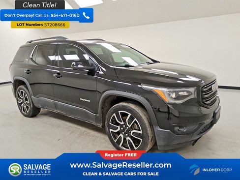 Used 2019 GMC Acadia SLT w/ Black Edition FWD image 5
