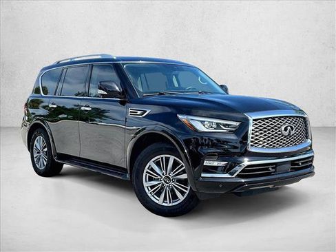Used 2023 INFINITI QX80 Luxe w/ Cargo Package RWD image 11