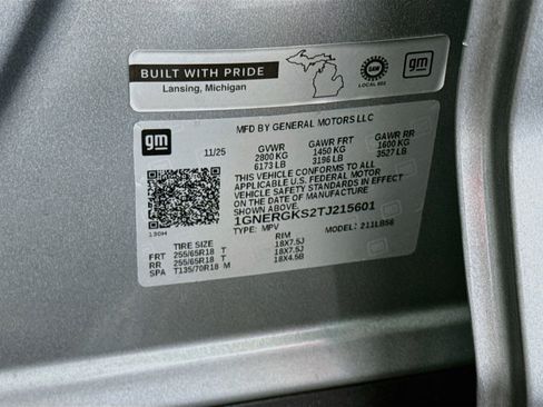 Used 2026 Chevrolet Traverse LT w/ Driver Confidence Package FWD image 12