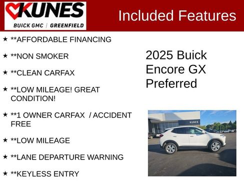 Used 2025 Buick Encore GX Preferred FWD image 3