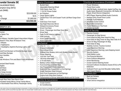 Used 2021 Hyundai Sonata SE