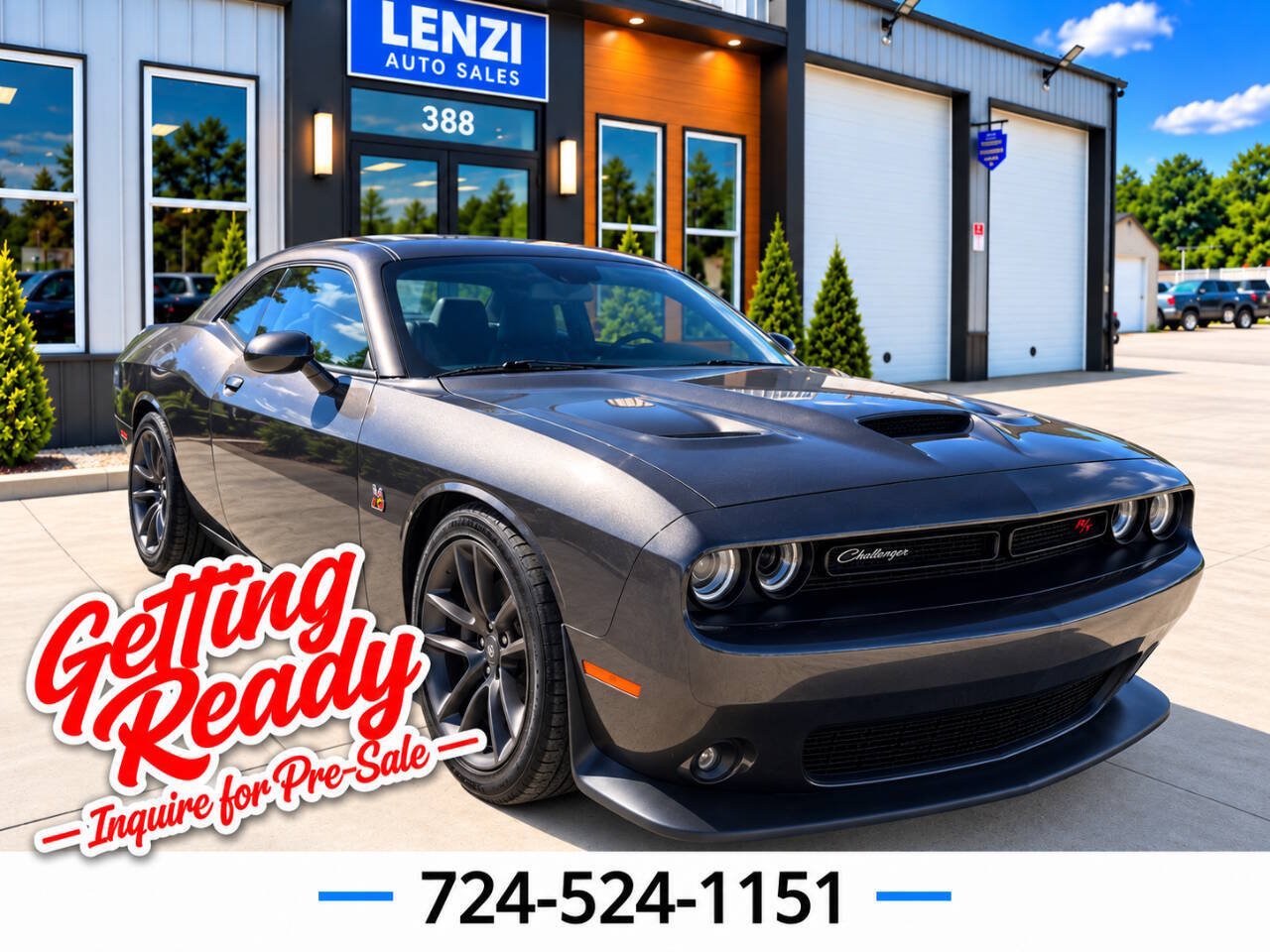 Used 2023 Dodge Challenger R/T Scat Pack RWD image 1