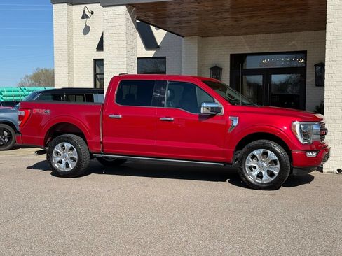 Used 2022 Ford F150 Platinum w/ Max Trailer Tow Package AWD/4WD image 3