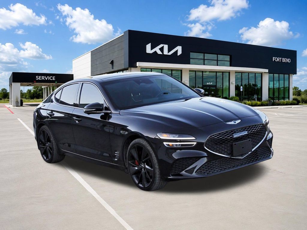 Used 2023 Genesis G70 3.3T w/ Sport Prestige Package RWD image 3