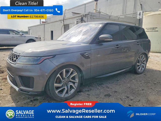 Used 2019 Land Rover Range Rover Sport HSE AWD/4WD image 1