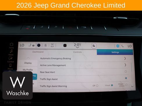 Used 2026 Jeep Grand Cherokee Limited w/ Trailer Tow Package AWD/4WD image 59