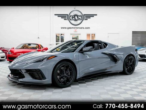 Used 2024 Chevrolet Corvette Stingray Preferred Cpe w/ Z51 Performance Package RWD image 1
