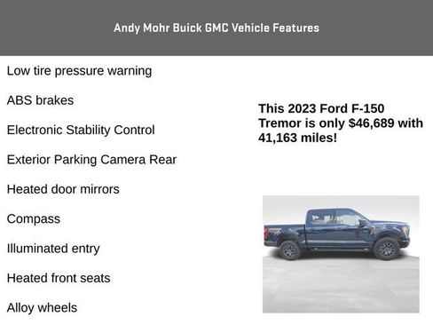 Used 2023 Ford F150 Tremor w/ Equipment Group 402A High AWD/4WD image 12
