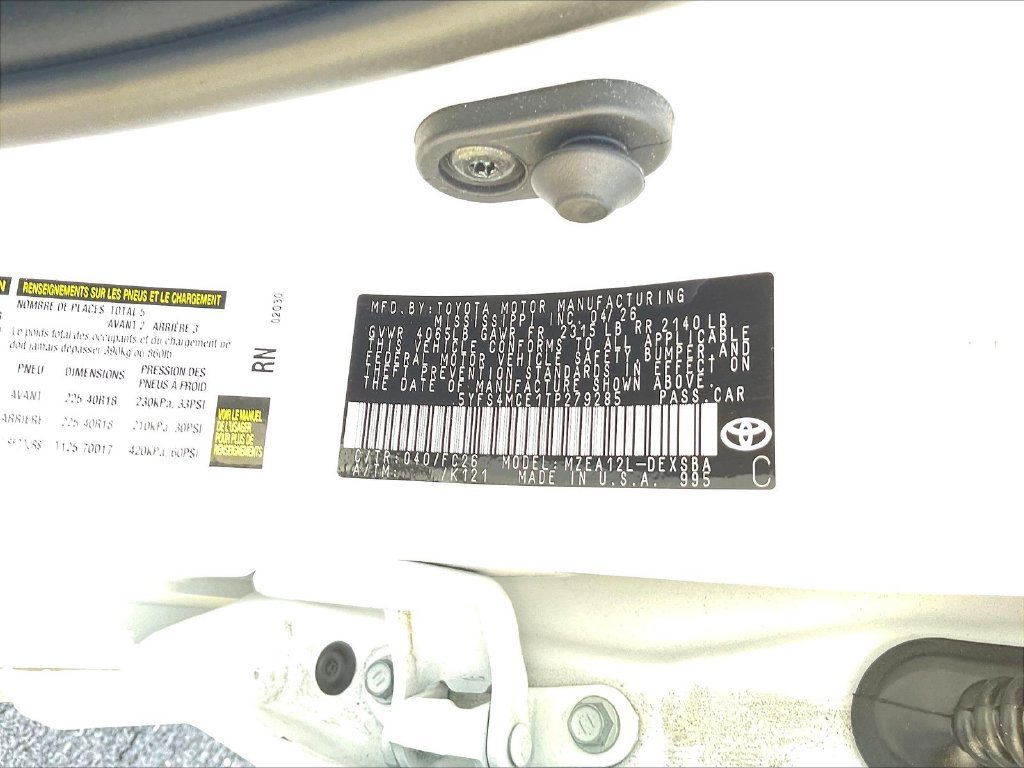 Used 2026 Toyota Corolla SE FWD image 20