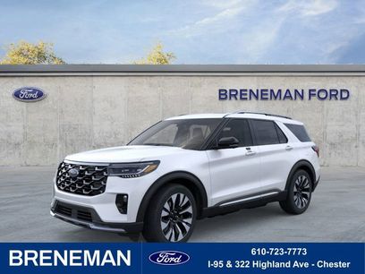 New 2026 Ford Explorer Platinum w/ LUX Leather Package