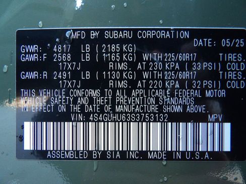 Used 2025 Subaru Crosstrek 2.5i Wilderness w/ Wilderness Package image 33