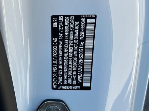 Certified 2022 Porsche 911 Carrera image 45