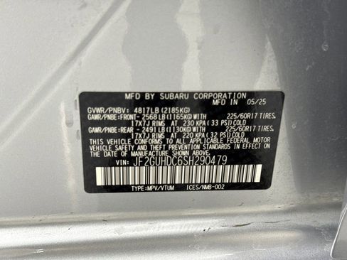 Certified 2025 Subaru Crosstrek 2.0i Premium image 27