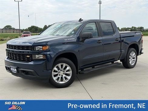 Certified 2019 Chevrolet Silverado 1500 Custom w/ Custom Value Package AWD/4WD image 1