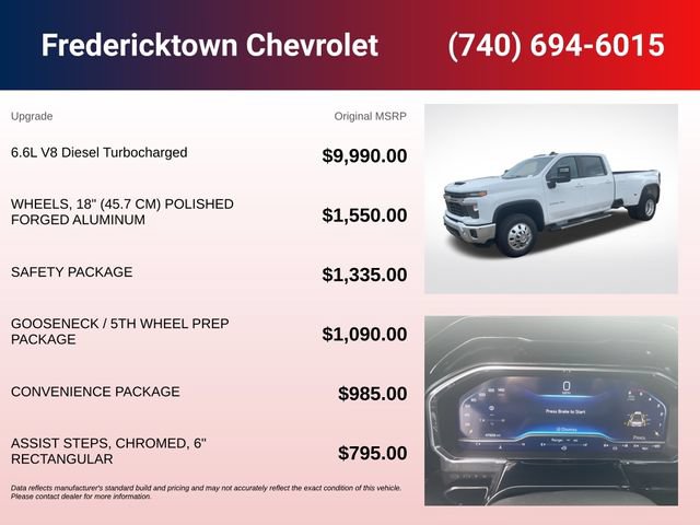 Used 2025 Chevrolet Silverado 3500 LT w/ Safety Package AWD/4WD image 6